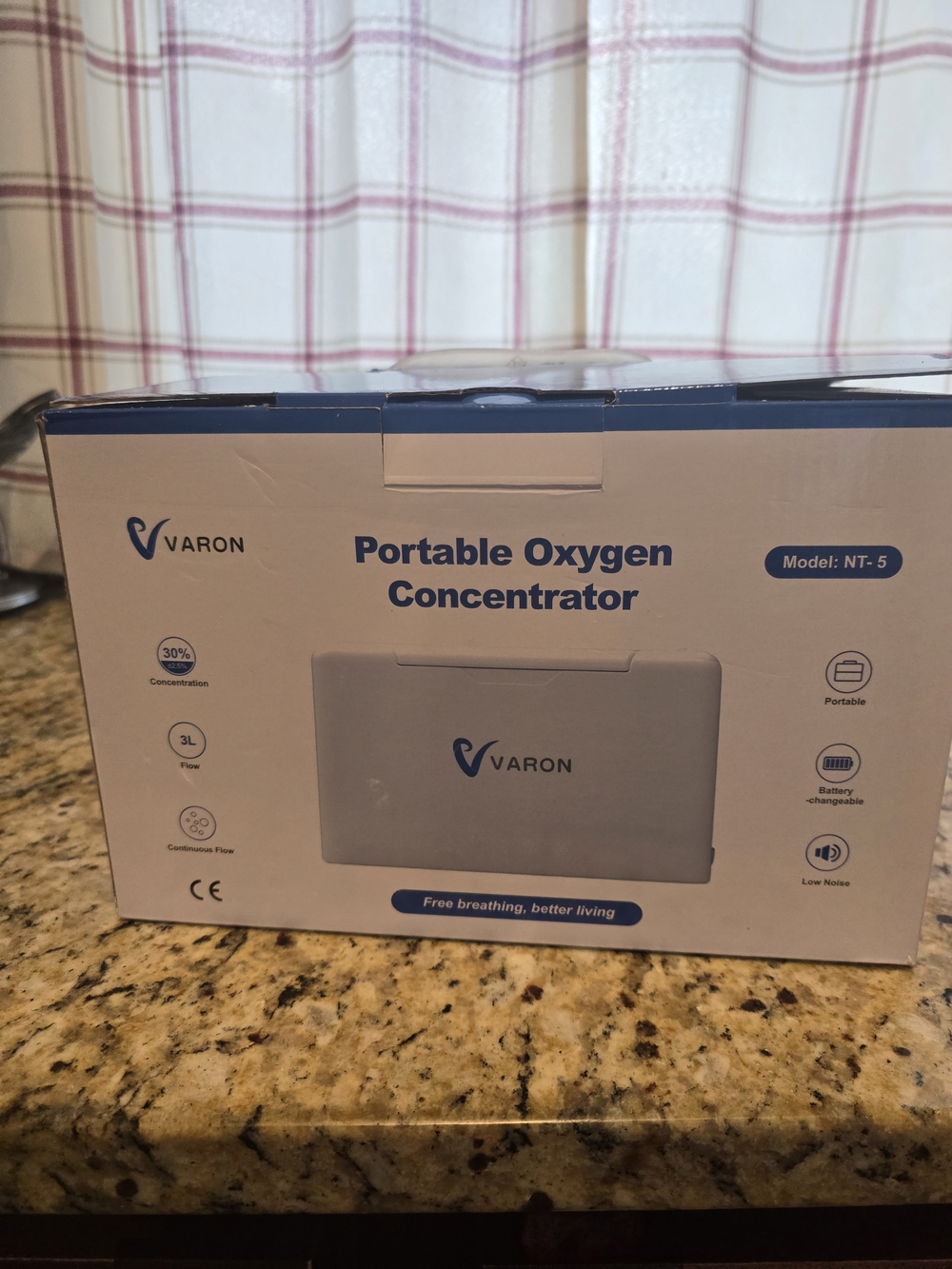 Varon 3lt Portable Oxygen Concentrator NT-5 – White